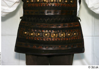  Photos Medieval Brown Vest on white shirt 1 Medieval Clothing belt brown vest lower body 0001.jpg